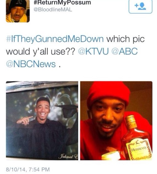 dealinghope: “White *Privilege is not having to create hashtags like #IfTheyGunnedMeDown racis