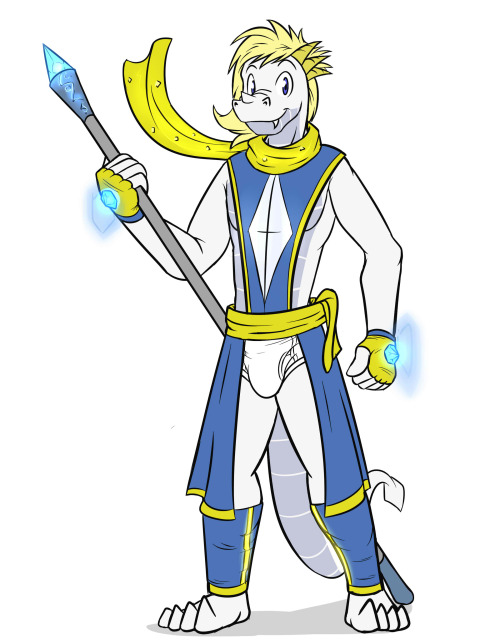Barius - RPG Version Barius is also an intermediate level mage, but unlike Spike who has a natural affinity for magic, Barius is very studious and well read.  He has specialized in ice magic, knowing that dragons are more resistant to fire magic, but