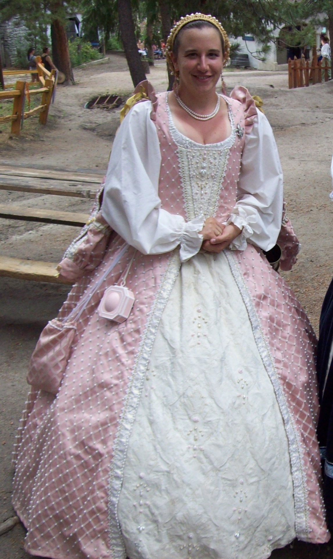 Renaissance Pink Gown | Tudor Costume