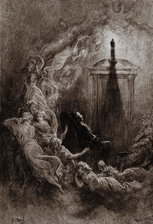 Gustave Doré - Illustrations For Edgar Allan Poe’s The Raven.