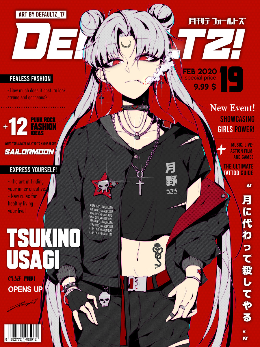 Anime Pop Heart — ☆ 【Defaultz_17】 「 Punk rock Sailor...