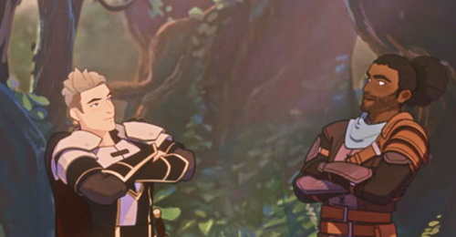 Soren And Corvus In The Dragon Prince
