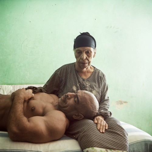 hopeful-melancholy:Egyptian bodybuilders pose with their mothers. In Egypt, perfecting one’s physique is a popular pursuit, and can be a source of family pride. The juxtaposition of strength and frailty, youth and age, man and woman, is what makes these