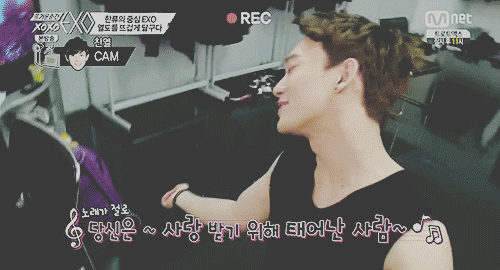 exoxoolf:  Jongdae upper body appreciation gifset 