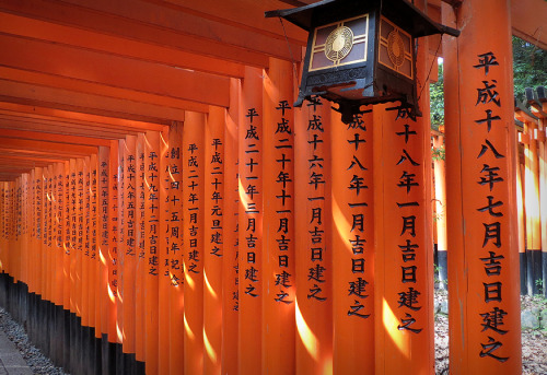 Na in het noorden van Kyoto te hebben gereisd zijn we in het zuiden naar Fushimi Inari Taisha g