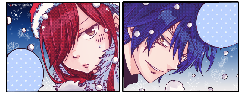 bottled-genius:  {Joy! Cheer! Christmas!} The Night of the Frolicking Fairies is...Terrifying?!❄-------------Erza