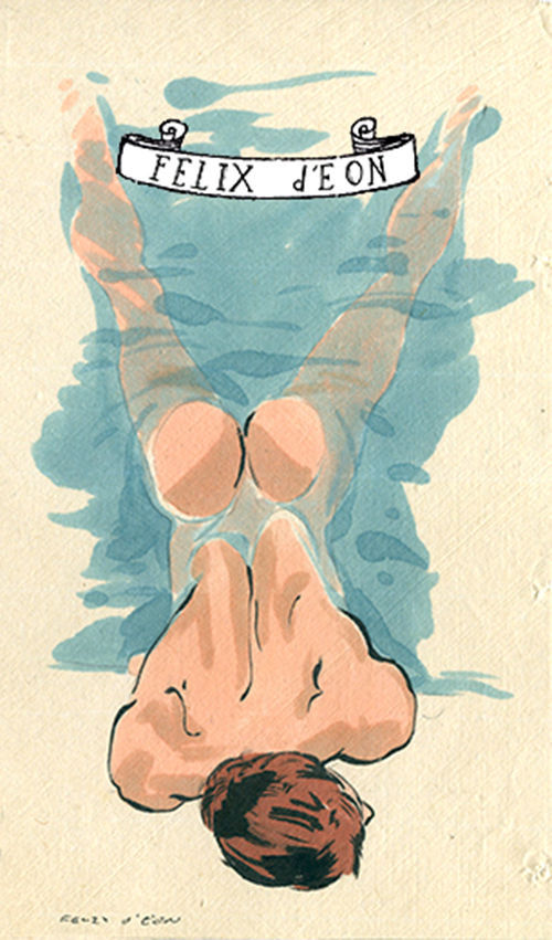 homoillustrated:  felixdeon:  **Poolside Poses** A signed limited edition print available