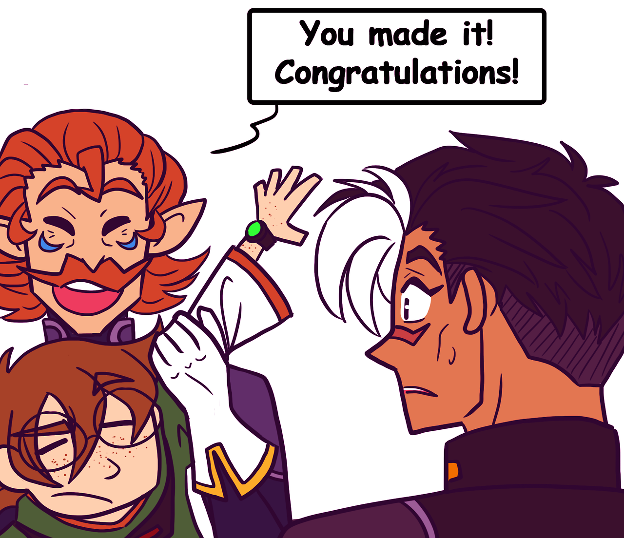 legendary-defenders:  *Lets balloons float up into space (for the birthday boy)*Happy