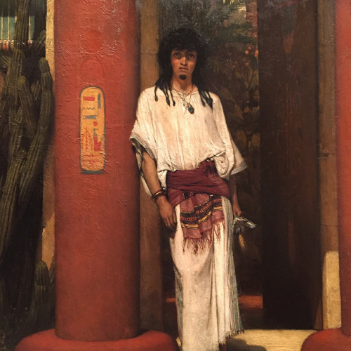 Egyptian in front of his house, by Sir Lawrence Alma Tadema