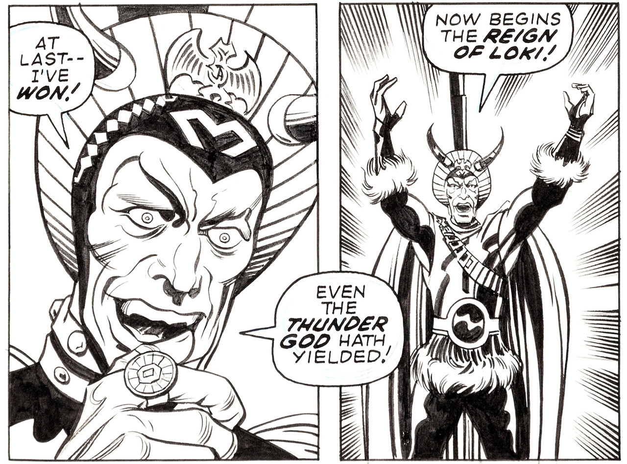 #Loki from The Best Comic Book Panels