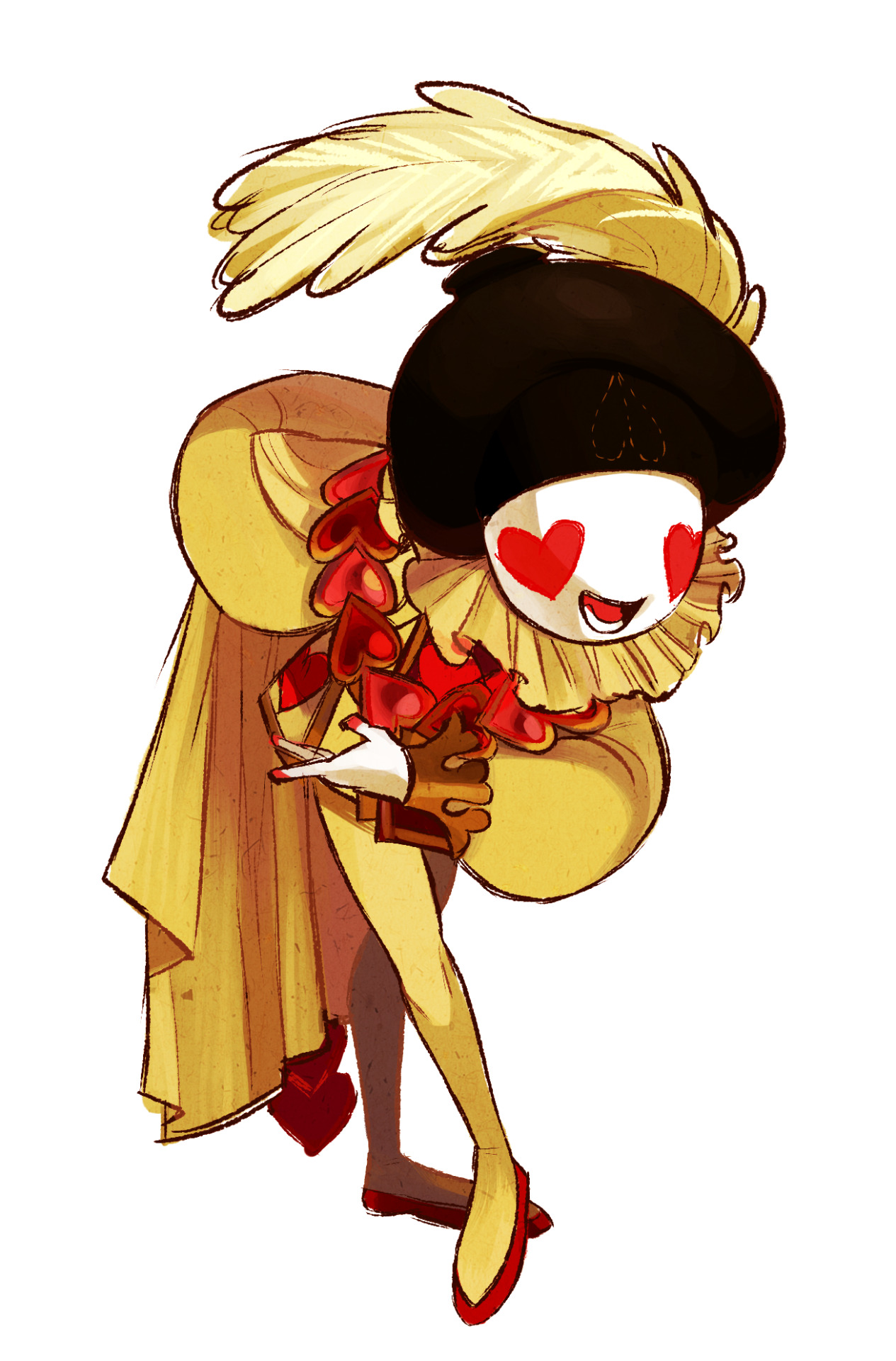photinus:  A Love Letter stunted Plague I drew back in the spring for The Plague