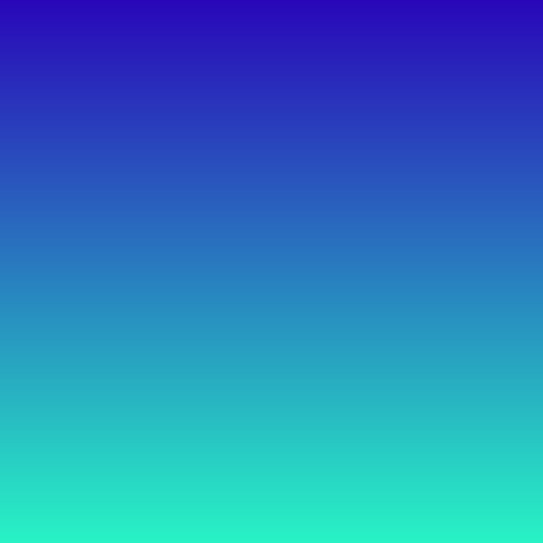 gradienty:Dark Blue Bright Turquoise (#2907b9 to #28f3c5)