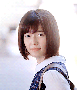 akb48g-gifs:  Shimazaki Haruka as Nada Koyomi in Haunted Campus (2016) dir. Satoshi