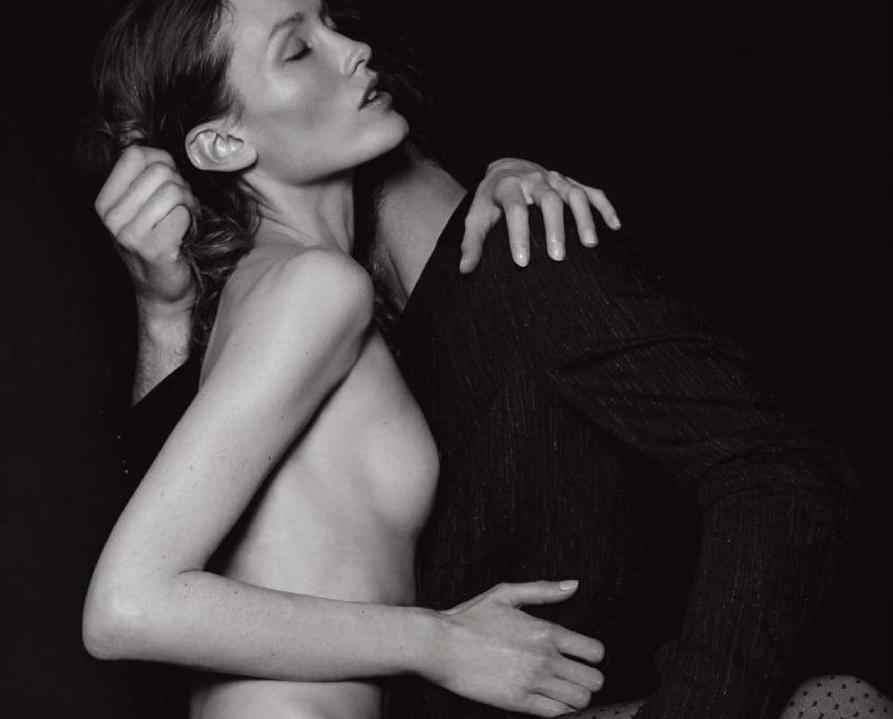 puppetwithapistol: Julien Remond &amp; Fanny Fournier by Serge Paulet for Lui