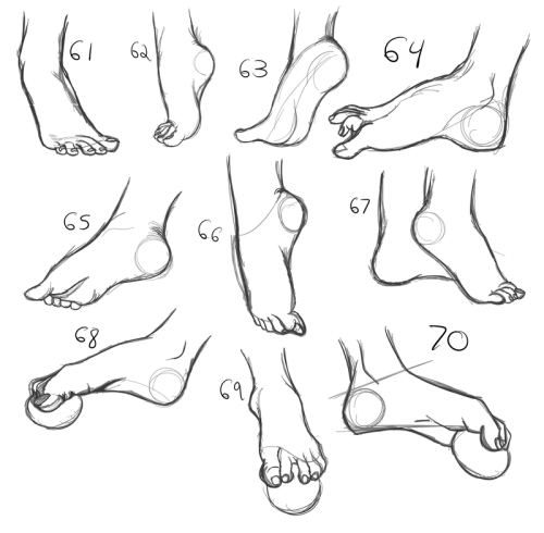 anatoref: Feet Studies