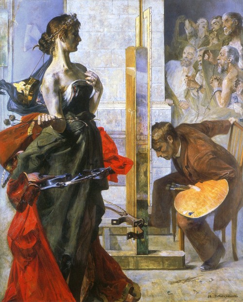 artist-malczewski: Vision, Jacek Malczewskihttps://www.wikiart.org/en/jacek-malczewski/vision