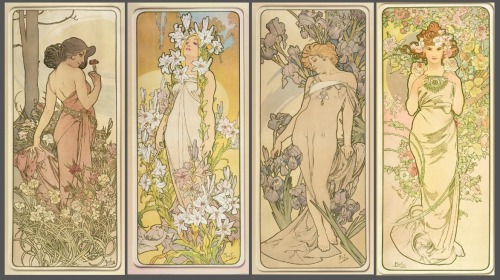 mysticjc:  Alphonse Mucha “Alfons Maria Mucha (Ivančice, 24 July 1860 – Prague, 14 July 1939), often