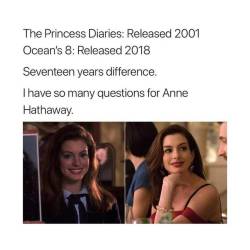 killowave:  When Anne has a will, Anne hathaway.