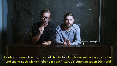 jokoundklaas:  #mundaufmachen 