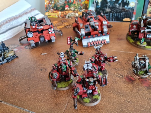 Here is my (currently) finished, painted and based Ork collection!I started collecting an Ork army s