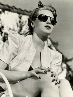 Lana Turner at home, c.1941 