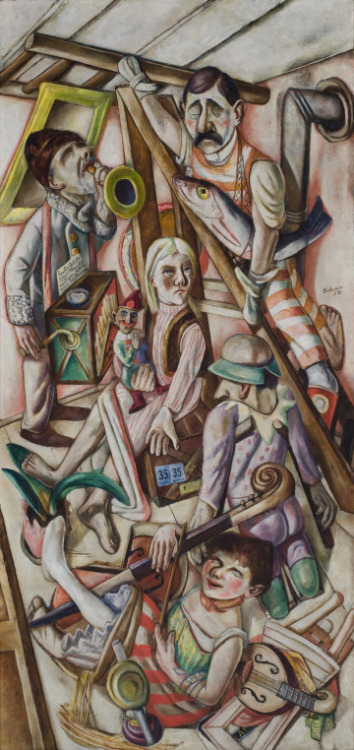 slam-modern: The Dream, Max Beckmann, 1921, Saint Louis Art Museum: Modern and Contemporary Arthttps