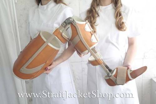 Vintage Leg Braces are also available in our shop!