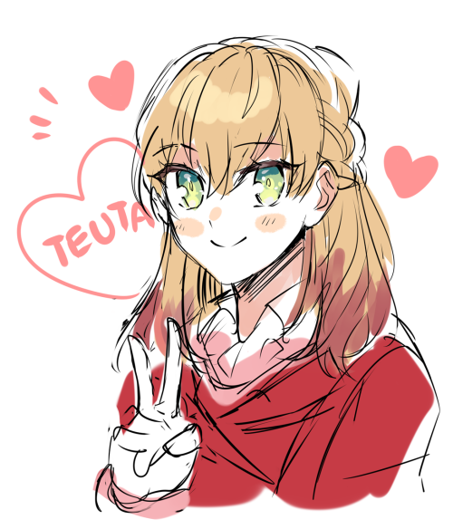 doodles of Teuta!! I’m hyped for Bustafellows coming out at the end of this month hehe