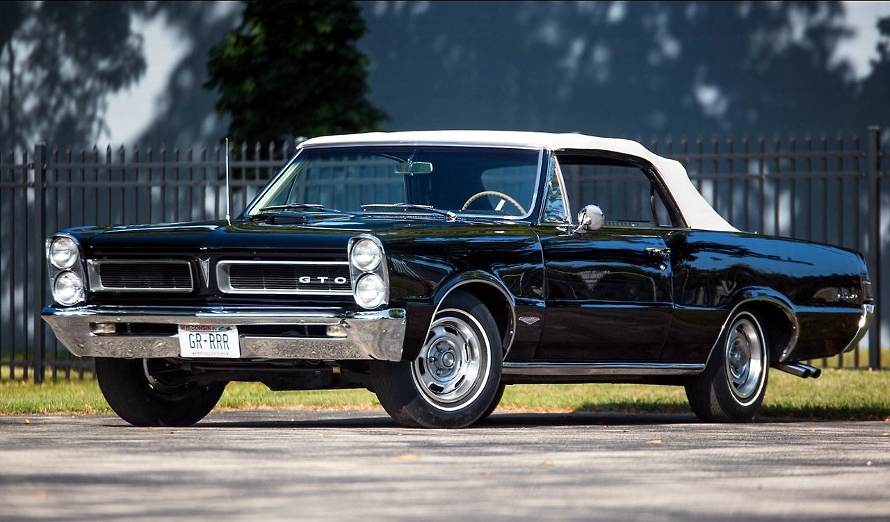 prova275:Gr-rrr… 1965 GTO convertible in Starlight Black