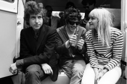 the60sbazaar:  Bob Dylan, Donovan and Mary Travers 