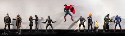 Extraordinarycomics:  The Secret Life Of Superhero Toys Created By Edy Hardjo.
