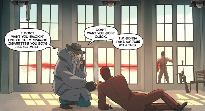 RED and BLU Spy’s Conversation