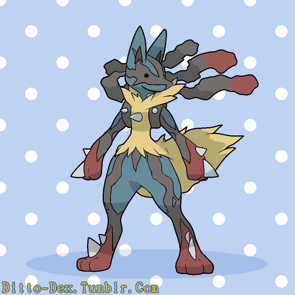 448 - Mega Lucario - Art v.2 by Tails19950 on deviantART