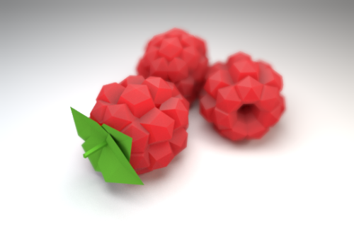 Low Poly Shoutout To The Best Berries 