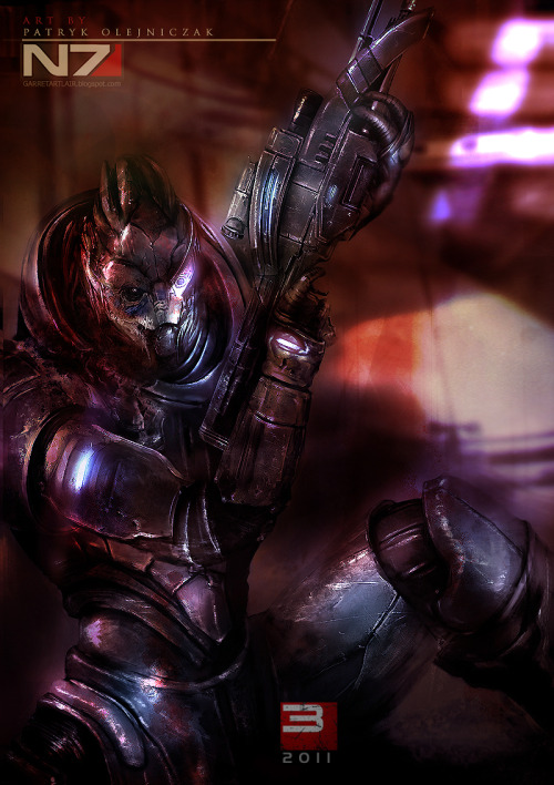 whalesareassholes:Mass Effect Art - Patryk Garrett