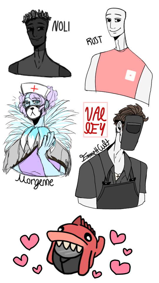 No One Literally Nobody Me Nervously Laughing - morgenne roblox myth fanart