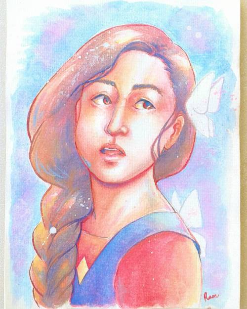 Just a thought ❤ #stevenuniverse #stevonnie #fanart #watercolor #watercolour #illustration #painting