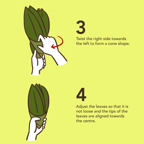 shirozen:How to wrap sticky rice dumpling (zongzi) for Dragon Boat Festival 