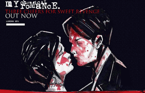 but the opening site of mcr for three cheers for sweet revenge.