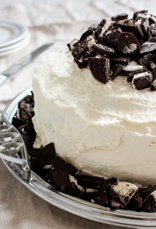 chocolateguru:  Cookies and Cream Cake 