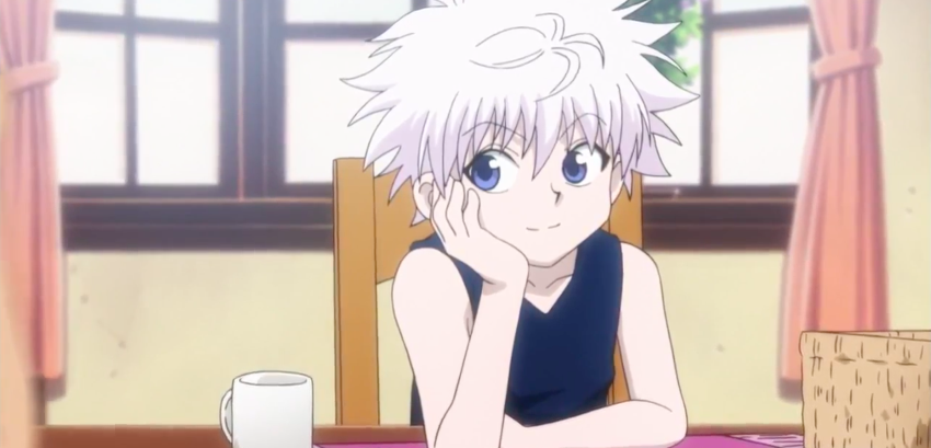 Killua looks at Gon a lot : r/HunterXHunter