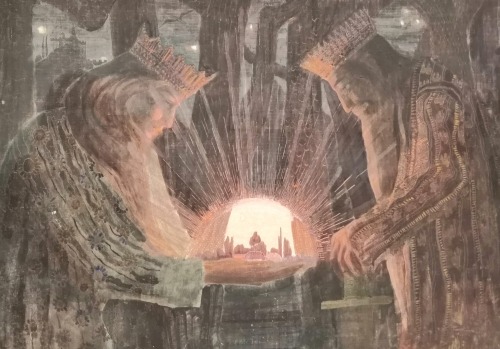 M.K.Ciurlionis.  FAIRY TALE OF KINGS. 1909