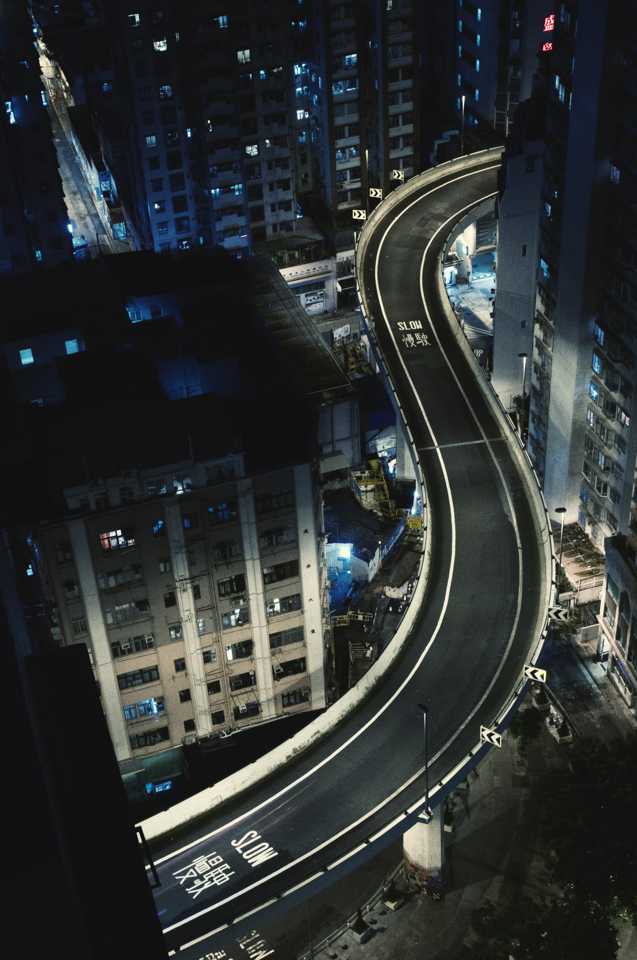 architectureofdoom:
“ Shek Tong Tsui flyover by Lee butcher
”