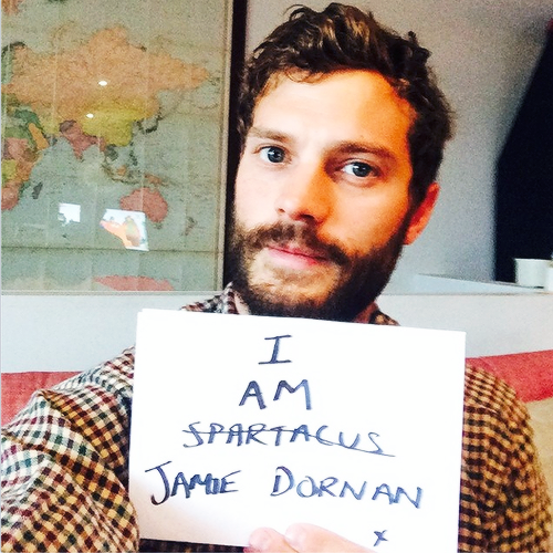 ohmrgrey:  First picture of Jamie Dornan on his instagram account