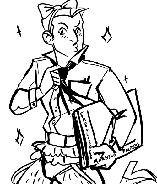 wstrife:xera-phin:@restartingserver and i did a silly collab thing! he did this sketch and i coloure