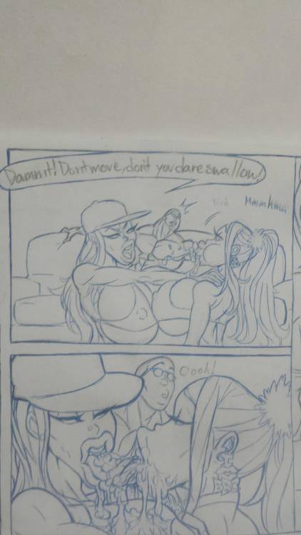 sun1sol:  “BBCU” comic page 3!  Felt like getting passed this since it already has been a while since I introduced the thing so now I want to go ahead and finish it, these first 3 pages were soppose to be an introduction to the comic on how i get