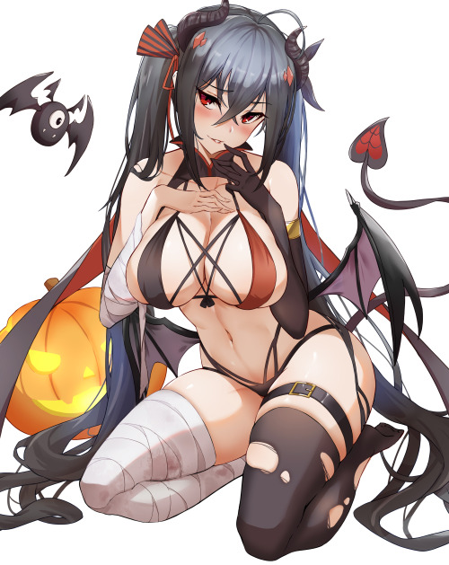 a-titty-ninja:「小悪魔大鳳 Happy Halloween！~」