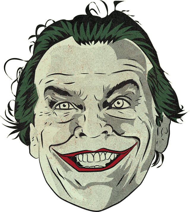 Pulpo Joker Nicholson Sketch