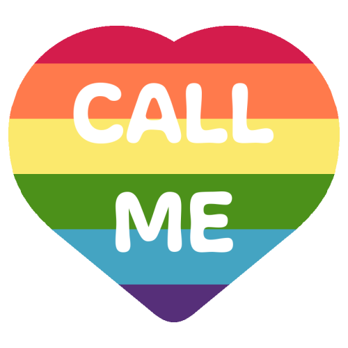 Gay/Rainbow Candy Hearts!Free to use!