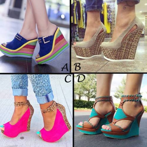 ideservenewshoesblog:  Cheap Sweety Wedge porn pictures